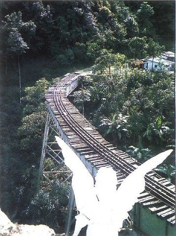 El ferrocarril, inauguración de la primera línea: año 1880