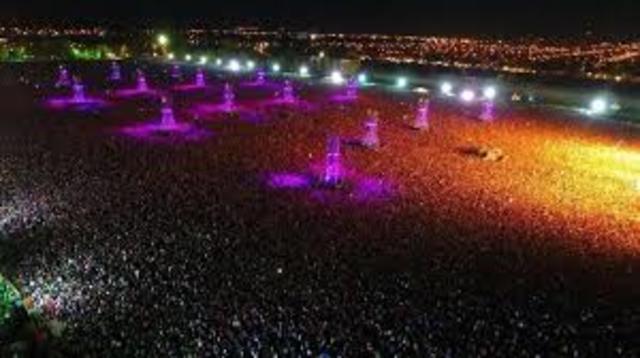 Ultimo recital del Indio Solari.