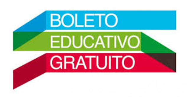 Boleto Educativo Gratuito.