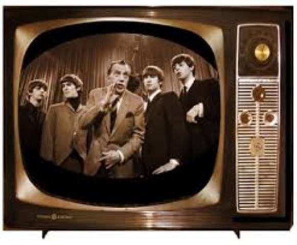 Televisión en blanco y negro.