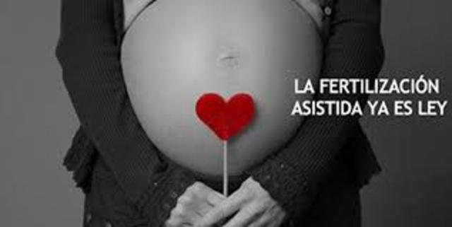 Ley de Fertilización asistida.
