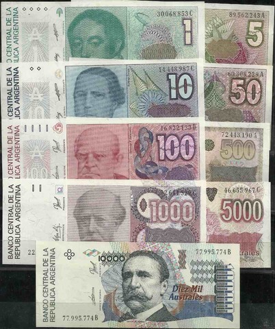 Alfonsín finaliza su presidencia.