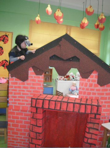 He couldn't blow it down....