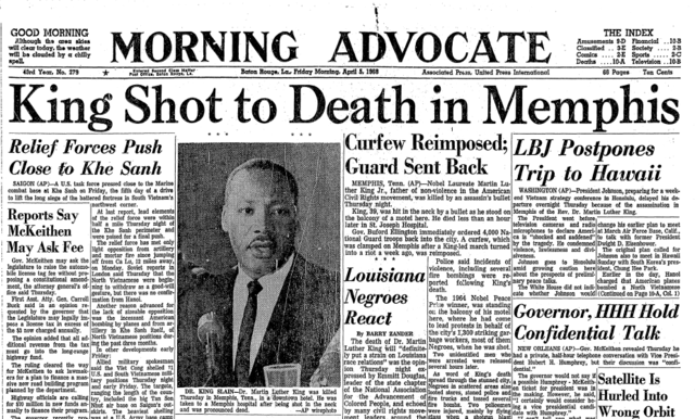 Assassination of MLK