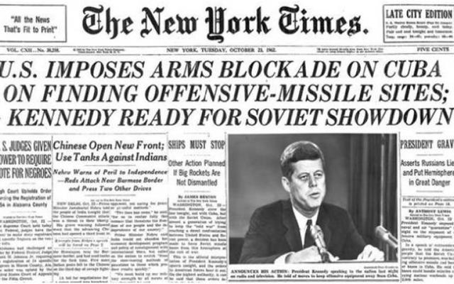 Cuban missile crisis