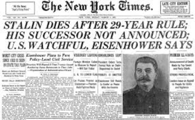 Stalin Dies