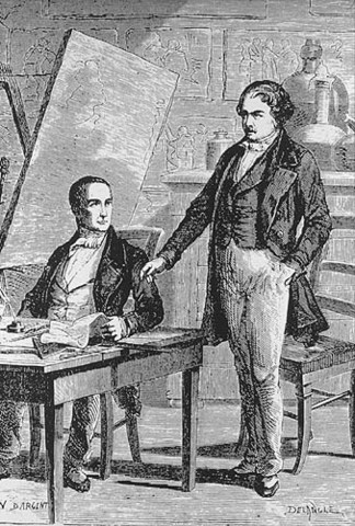 asociación entre Niépce y Jacques Louis Daguerre