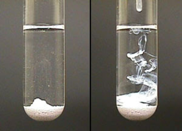 Nitrato y cloruro de plata