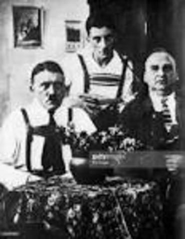 Hitler and the Nazi Party Attempt to Overthrow Bavarian Government