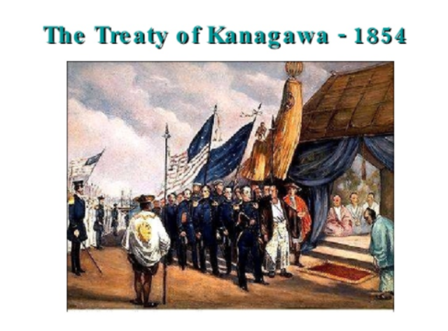 The Treaty of Kanagawa with Japan