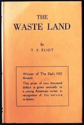 T.S. ELIOT PUBLISHED THE WASTE LAND