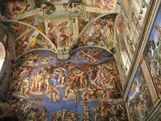 El Papa Pau III li nomena arquitecte oficial de la Basílica de Sant Pere .