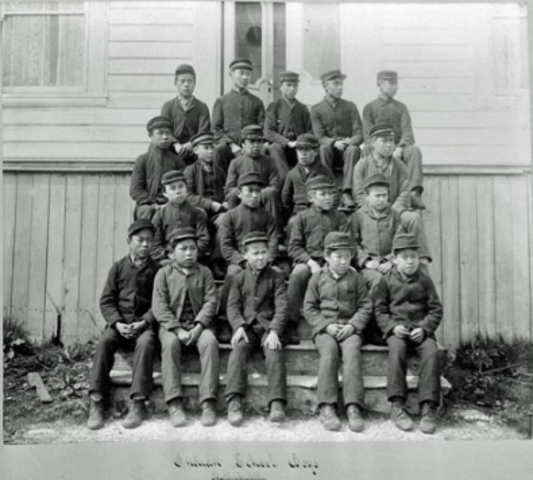 Native Residential Schools Open in Canada