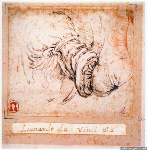 Any en què figura el primer dibuix del jove Leonardo, un paisatge amb la Vall de l'Arno avui es troba en els Uffizi de Florència. És el seu primer dibuix datat, també conegut com "Paisatge anomenat De Santa Maria della Neve".