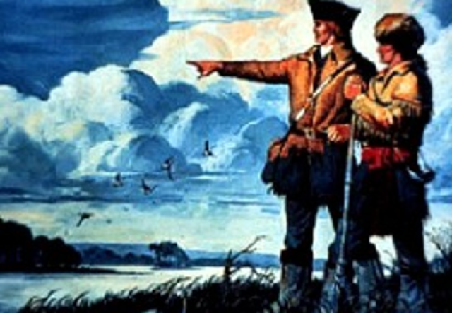 Lewis and Clark reach the Pacific Ocean