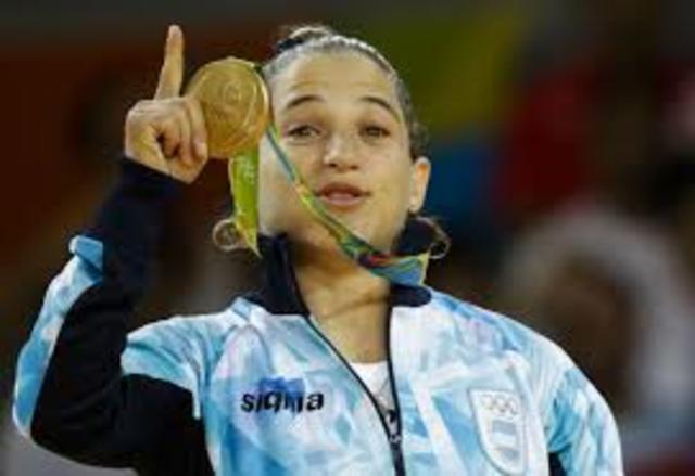 Paula Pareto gana la medalla de oro en Judo en los Juegos Olímpicos de Río de Janeiro