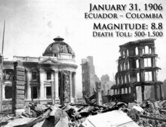 Terremoto de Ecuador y Colombia en 1906