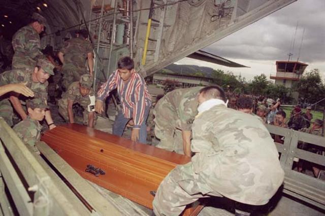 Toma base militar las delicias