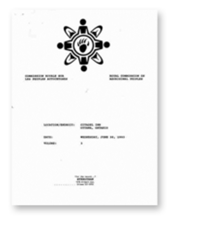 Report on Native Education