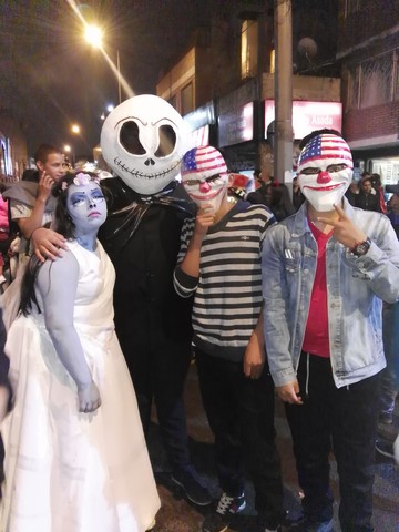 primer salida de halloween