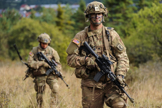 Scott is stationed at Camp Sheridan