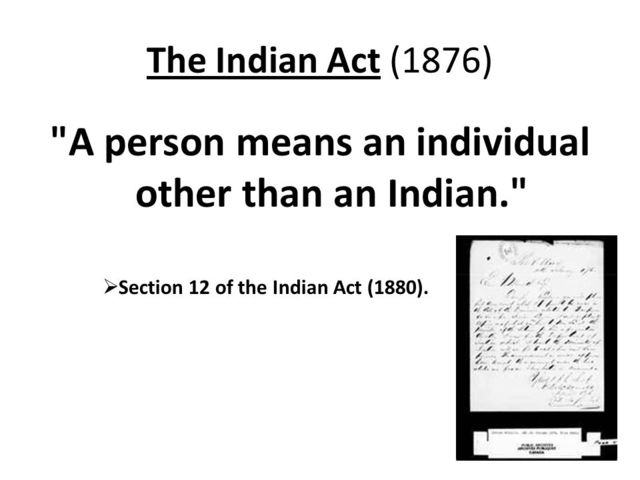 The Indian Act