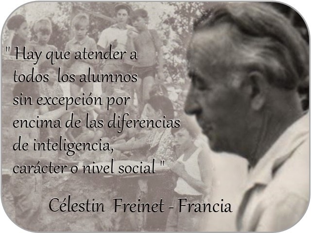 Célestin Freinet: Los niños piensen haciendo y hagan pensando