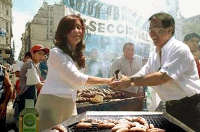 Reelección de Cristina Fernandez y Mauricio Macri.