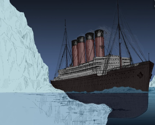 The Iceburg is spotted