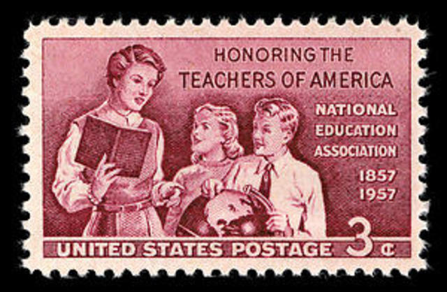 The National Teachers Association is founded