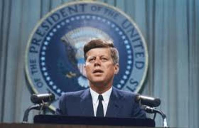JFK becomes president