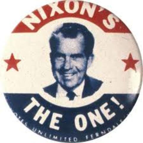 Nixon becomes president