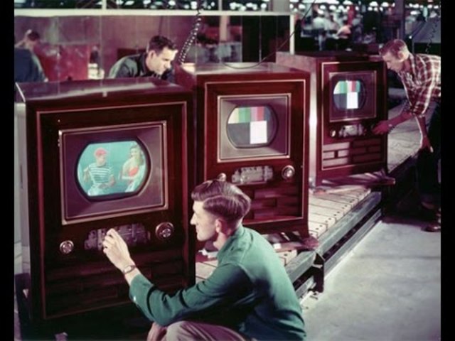 First color television goes on sale