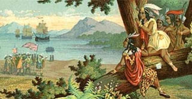 Columbus reaches America