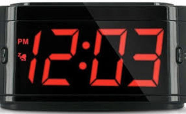 Reloj eléctrico conectado a una red