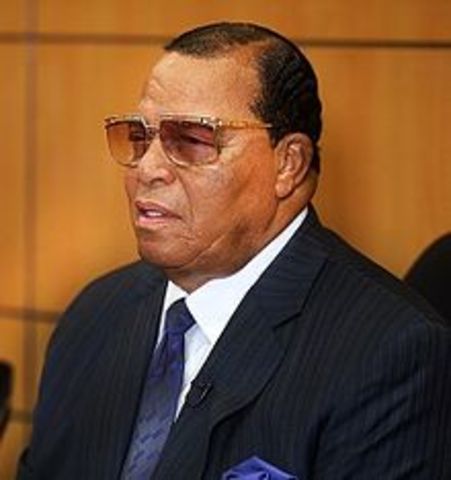 Louis Farrakhan helps lead the Nation of Islam (and another organization)