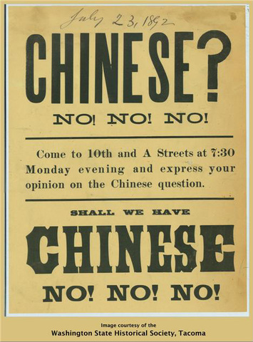 Chinese Exclusion Act of 1882
