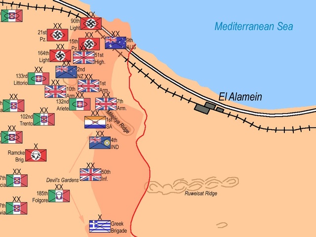 BATTLE OF EL ALAMEIN