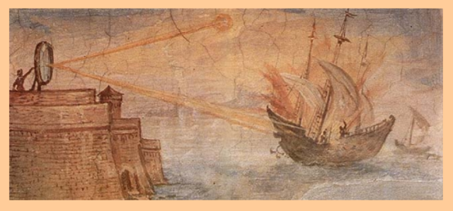 El Rayo de Calor de Arquimedes