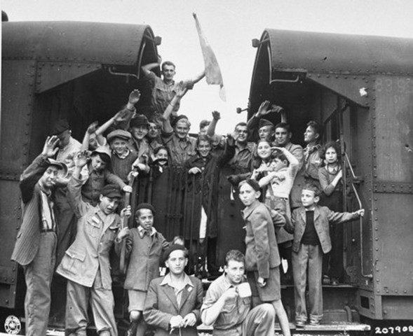 Elie liberated from Bunchenwald