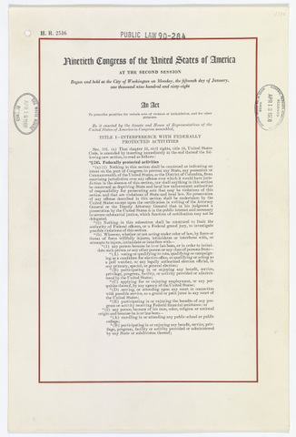 Indian Civil Rights Act