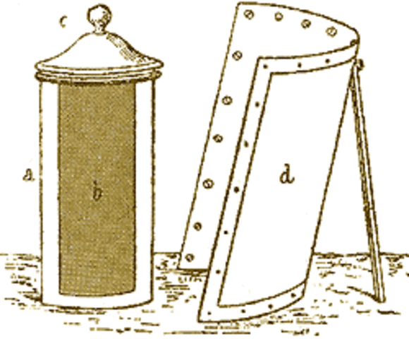 Primer calentador solar