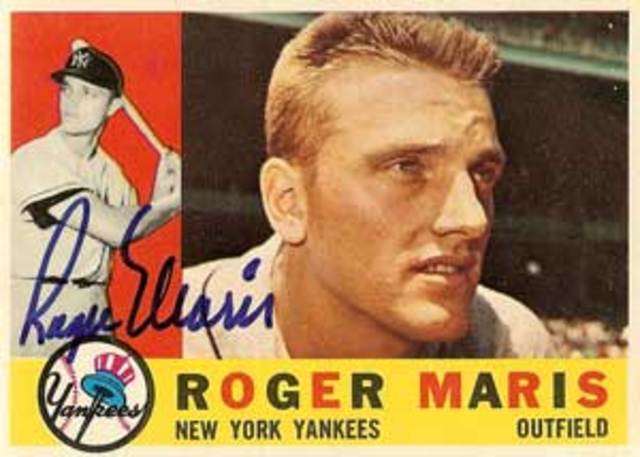 Roger Maris Beats Babe Ruth's Single Season Homer Run Record