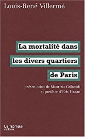 1826 Louis René Villermé