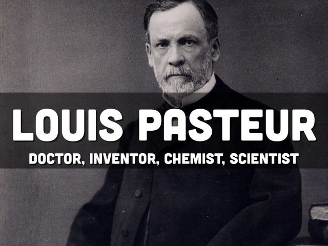 1865, Louis Pasteur