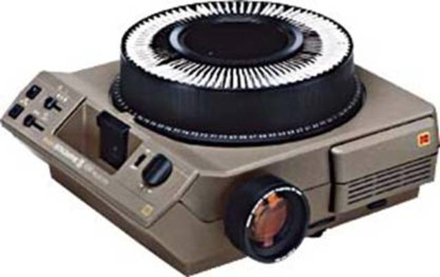 Retroproyector de acetatos y Filminas