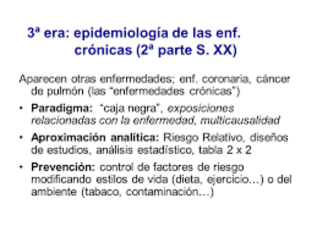Era de las enfermedades crónicas – paradigma de la caja negra - 1910