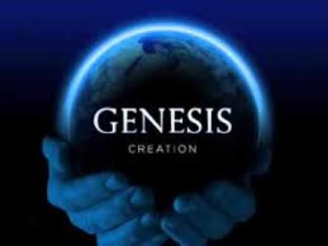 creación del hombre y la tierra