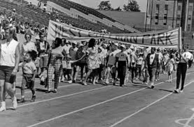 First Special Olympics