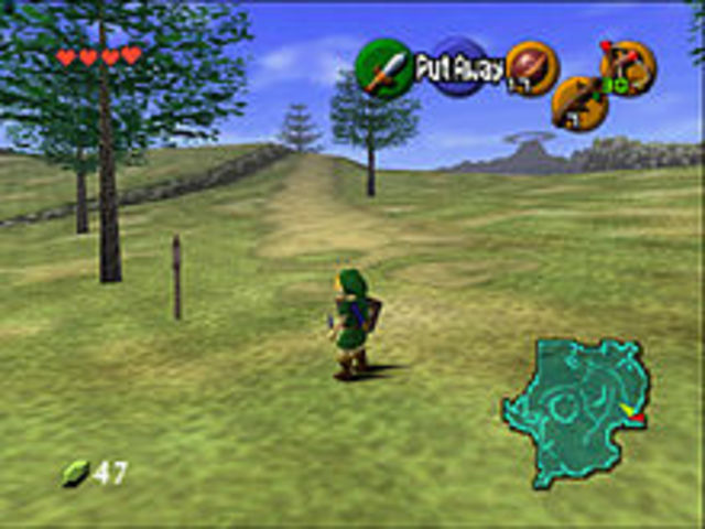 Ocarina of Time Gameplay Image